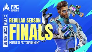 [EN] FPC SEASON 2 | Week 2 - Finals #CreateYourSaga (Mobile and PC)