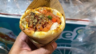 HAWAIIAN PIZZA CONE MAKER  STREET FOOD THAILAND | PIZZA CONE