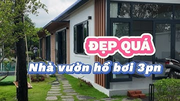 Nhà Vườn Nghỉ Dưỡng Có Hồ Bơi – Full Nội Thất, Giá Chỉ 3,99 Tỷ!