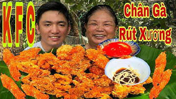 Tiên IQ Lần Đầu Tự Tay Làm Món Chân Gà Rút Xương KFC Ăn Cùng Mẹ Và Huỳnh Như Vlogs Ngon Nhức Nách
