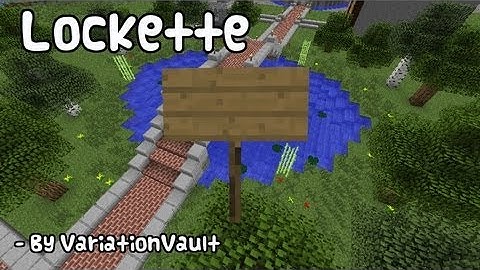 Minecraft Bukkit Plugin - Lockette - Lock door, chest, furnace - Chest Protection