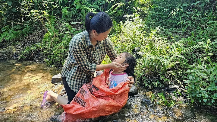 Full Video: 120-Day Journey of a 16-Year-Old Single Mother Building a Bamboo House Alone