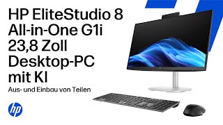 Teile entfernen und ersetzen | HP EliteStudio 8 All-in-One G1i 23,8 Zoll Desktop-AI-PC
