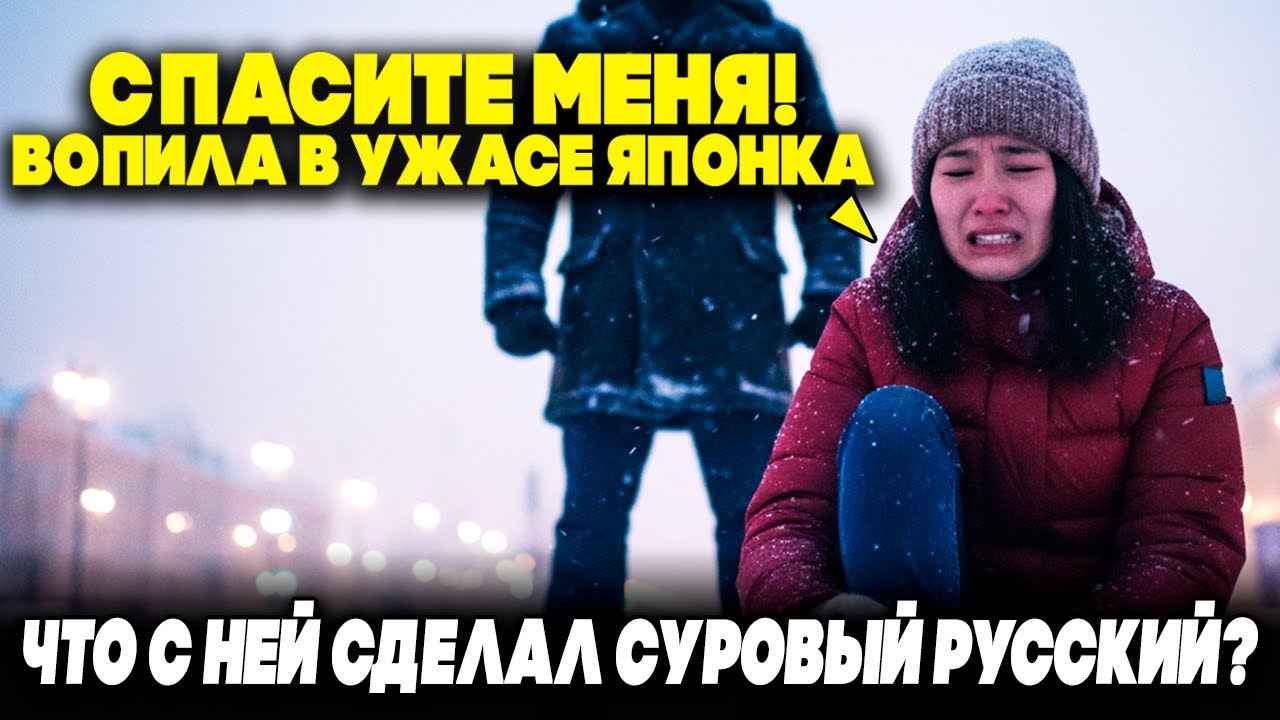 Японка УПАЛА на Морозе в Москве. К Ней Подошёл СУРОВЫЙ РУССКИЙ... Что Было Дальше - ОНА НЕ ЗАБУДЕТ!