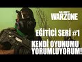 Kendi Oyunumu Yorumluyorum! Solo Mod l Öğretici Oyun Serisi l Cod: MW Warzone Türkçe #1