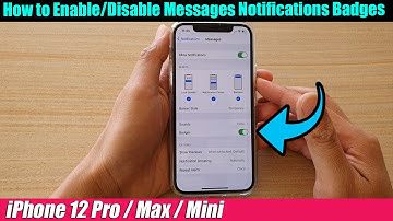 iPhone 12/12 Pro: How to Enable/Disable Messages Notifications Badges