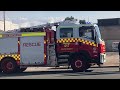 ( Fire And Rescue NSW Pumper 417 + Fire And Rescue NSW SEV STP 53 Lights Demo And SES Rescue