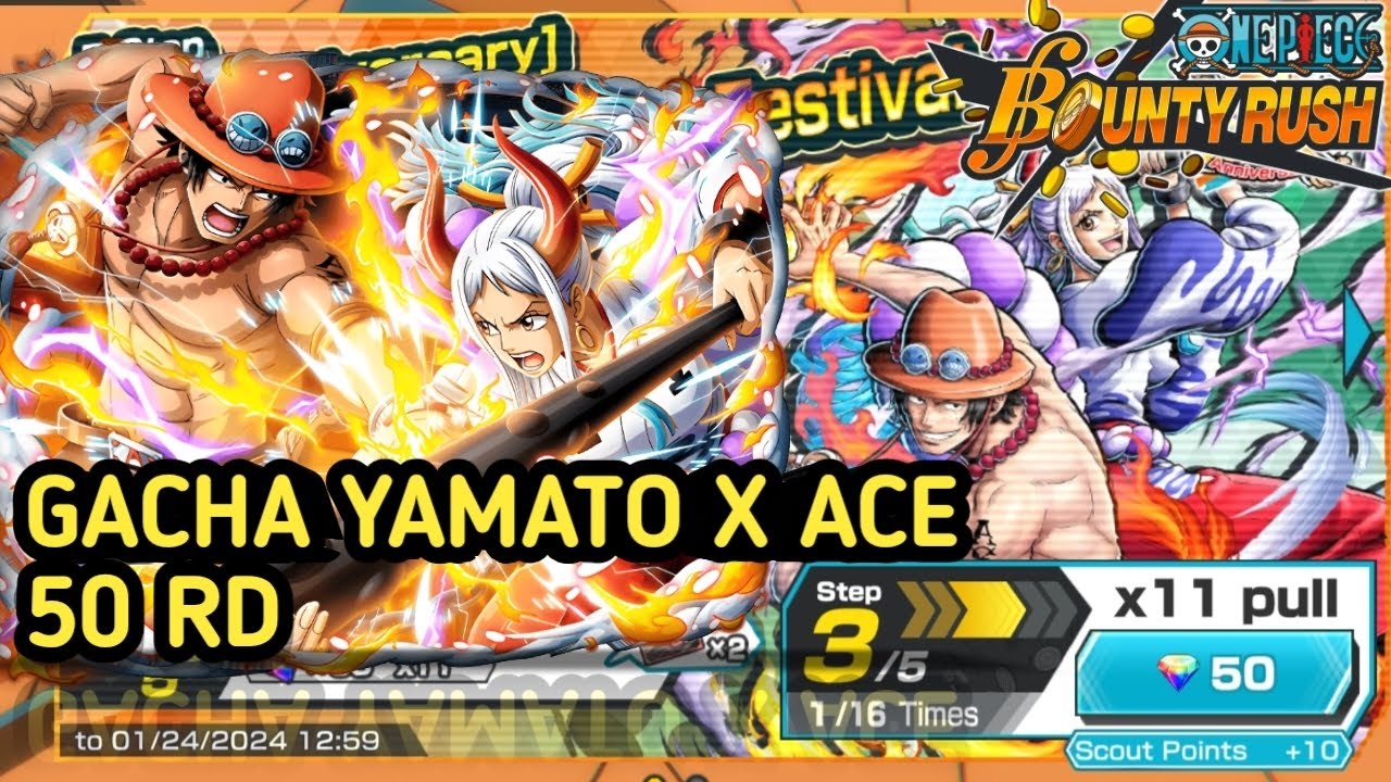 GACHA YAMATO X ACE EXTREME SEKALI PULL SAJA 🔥🔥 HOKI TAHUN BARU COYY