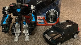 Transformers movie 2007 deluxe stockade review. All spark power box mosc collection. Complete G1