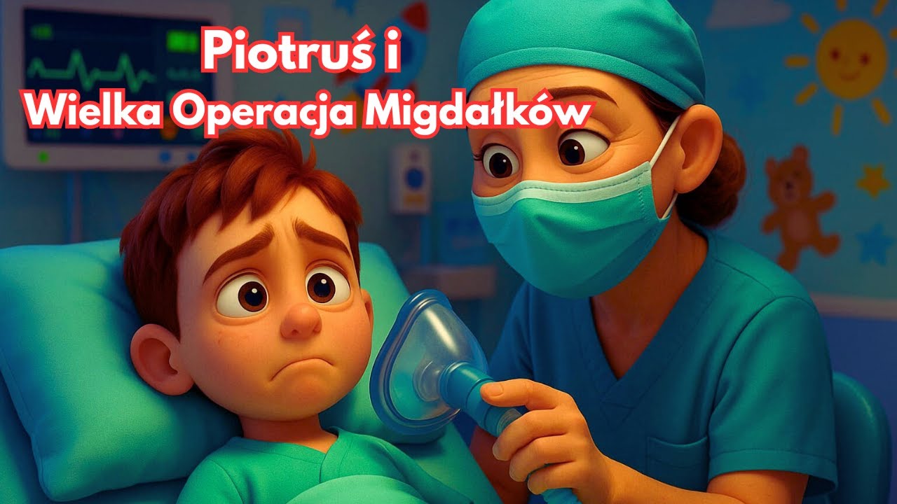 📖 Piotruś i Wielka Operacja Migdałków - Bajka Dla Dzieci Do Słuchania Na Dobranoc