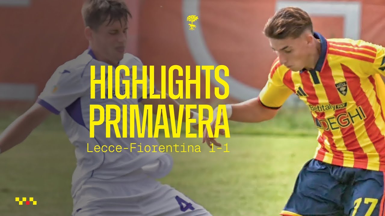 Lecce-Fiorentina 1-1 | HL Primavera 1 2026/27