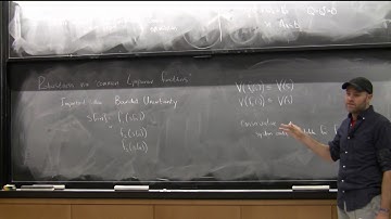 Lecture 7 | MIT 6.832  (Underactuated Robotics), Spring 2018
