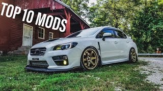 * TOP 10 BEST MOD'S * 2015+ Subaru WRX