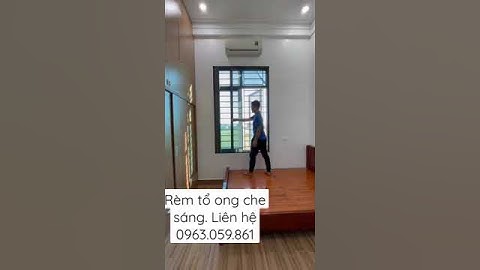 Rèm tổ ong kết hợp lưới chống côn trùng. che sáng + cách nhiệt