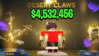 Spending $3,373,444 On The NEW DESERT DUAL SWORDS PACK In Blade Ball