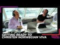 Getting Ready To Christen Norwegian Viva | Elvis Duran Exclusive