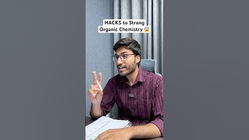❌HACKS to Strong Organic Chemistry!😱 #jee #motivation