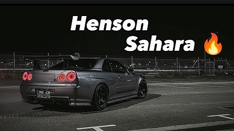 Henson-Sahara  Drift . 🔥