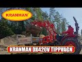 Kranman DX420 tippvagn - en perfekt tippvagn till den mindre traktorn