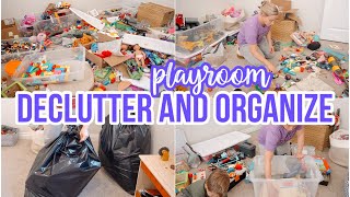 EXTREME DECLUTTERING AND ORGANIZING \/\/ PLAYROOM DECLUTTER \/\/ HOME ORGANIZATION \/\/ BECKY MOSS