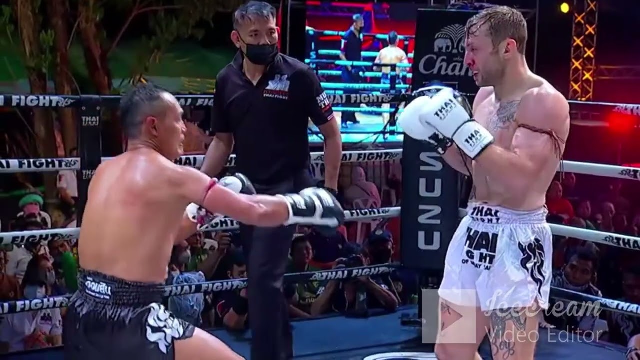 THAI FIGHT SETH GRANDE (USA) P.K SAENCHAI (THAILAND) YouTube