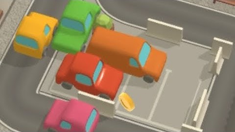 Parking Jam 3D - All Levels  Gameplay IOS  ( LVL 1 - 10 ) .