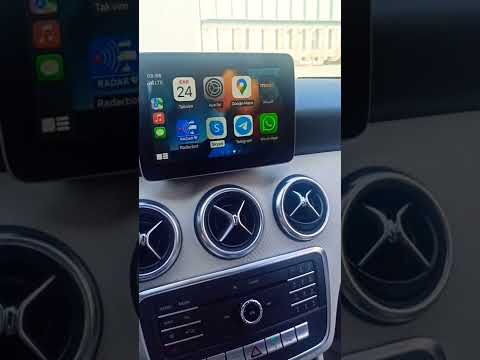 Mercedes CLA Carplay Androidauto Aktivasyonu /Apple Carplay / Mercedes Snap / Mercedes #shorts