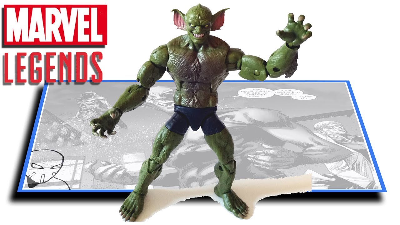 Marvel Legends Jackal Review sandman BAF Spider Man Wave Toy