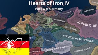 What if Germany was destroyed after WW1?  - HOI4 Timelapse