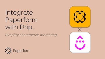 How to connect Paperform to Drip