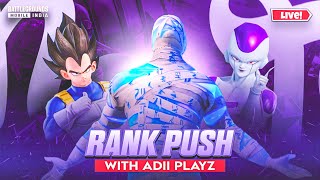 RANK PUSH KI AMMA BHEN !! | BGMI LIVE | BGMI WITH ADI | @adii_playz #shorts #bgmi #pubgmobile