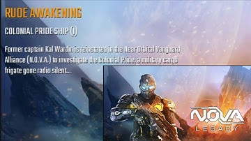 RUDE AWAKENING ◼️COLONIAL PRIDE SHIP[1]🔘      NOVA LEGACY GAMEPLAY