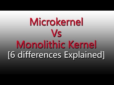 microkernel Vs monolithic kernel [ 6 differences EXPLAINED]