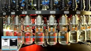 Logomark - VRI   Visual Rotating Inspector for vials and bottles   with leak test