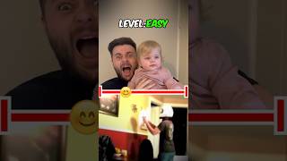 Try Not To Jump Scare Challenge (LEVEL easy to IMPOSSIBLE) #shorts