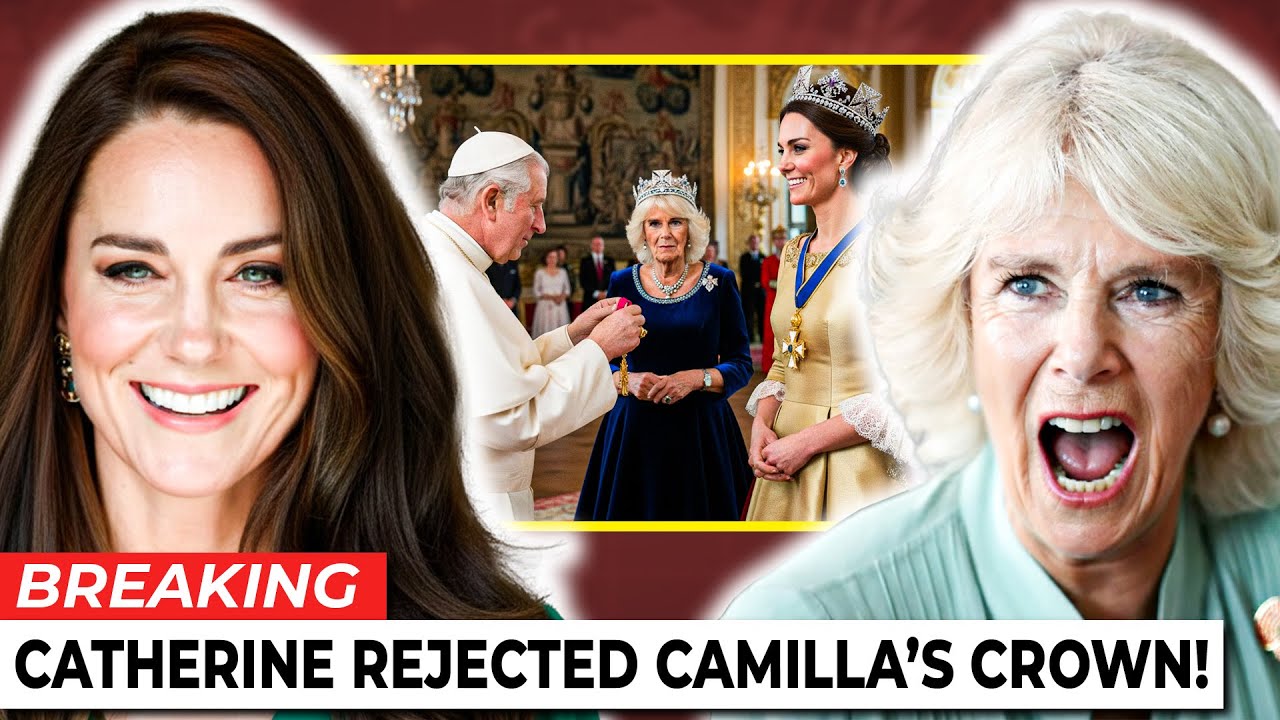 Camilla’s Crown Rejected! Catherine’s New Diadem Carries A Message The World Will Never Forget