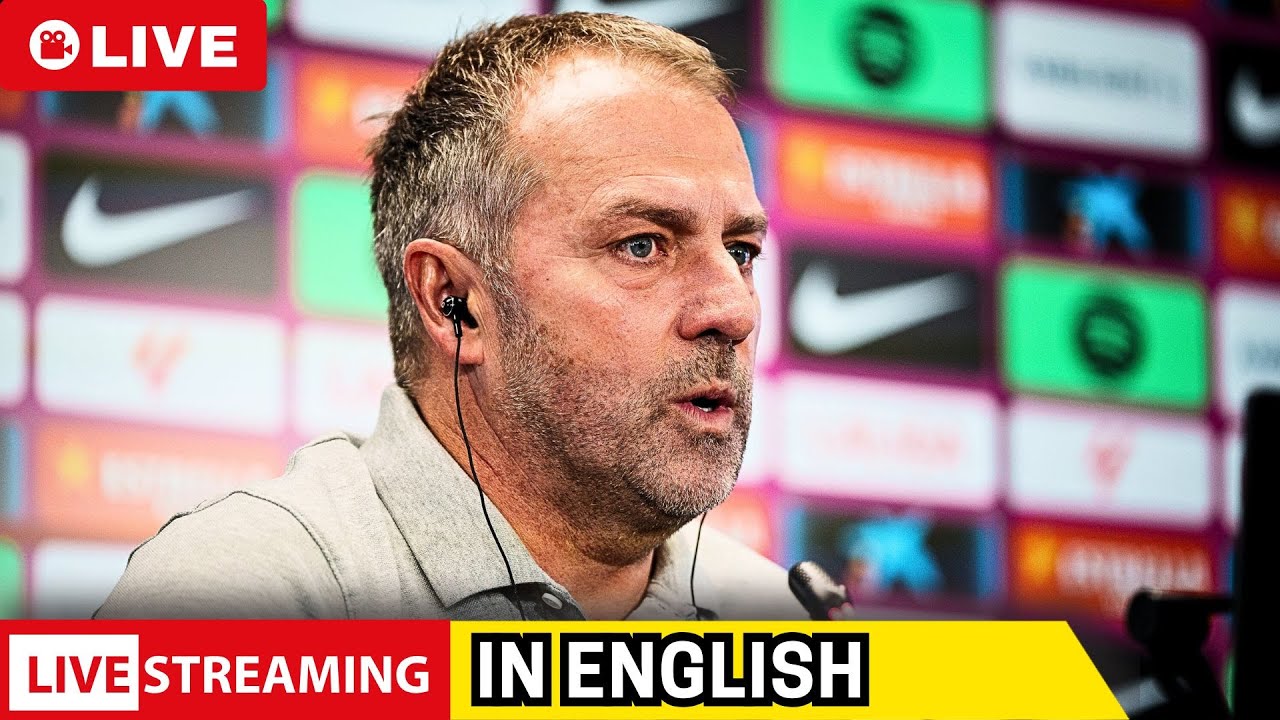 BARÇA LIVE IN ENGLISH: Hansi Flick Pre-Match Press Conference | Getafe vs FC Barcelona | La Liga