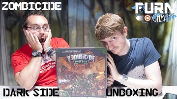 Zombicide Invader Dark Side Game Unboxing