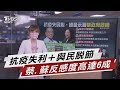 抗疫失利民怨起! 蔡.蘇不滿意度雙雙達6成【TVBS說新聞】20210606