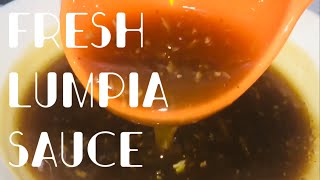 FRESH LUMPIA SAUCE RECIPE