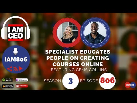 Specialist Educates people to Create Courses Online