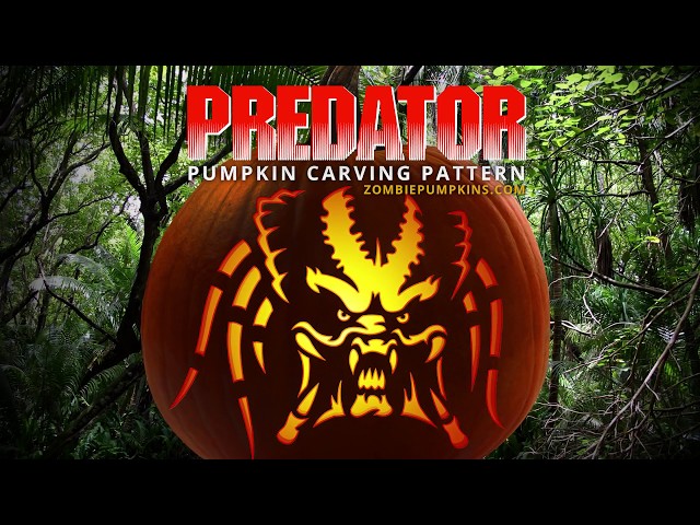 Predator Pumpkin Pattern by ZombiePumpkins.com - YouTube predator-pumpkin-pattern-by-zombiepumpkins-com-youtube