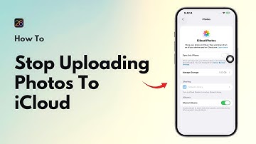 How To Stop Uploading Photos To iCloud | Disable iCloud Photo Sync On iPhone