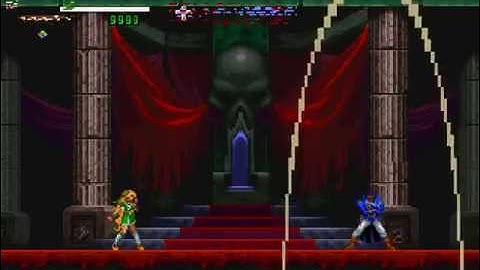 Castlevania SOTN Saturn Code Evil Richter vs Maria