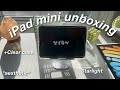 apple ipad mini 6 unboxing **aesthetically pleasing