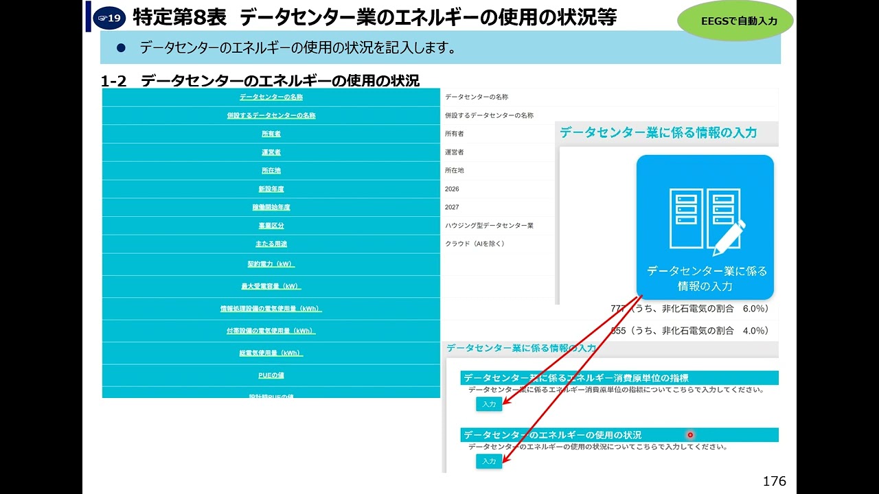 EEGS簡易操作マニュアル【工場等】 Part4：EEGSを用いた報告書作成方法