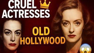 Top 8 Cruel Actresses of Old Hollywood 😁#shortsviral 