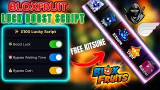 *BEST* Blox Fruit Luck Booster Script - 100x LUCK | FREE KITSUNE | KEYLESS
