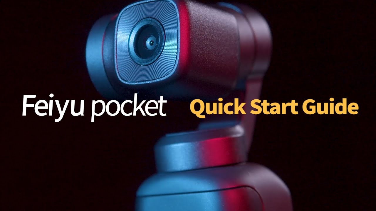 Feiyu pocket 4K 起動確認の為開封済み Feiyu pocket Quick Start Guide - YouTube