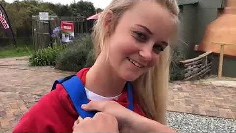 Megan Werner Jumps from the highest bungy in the w...
